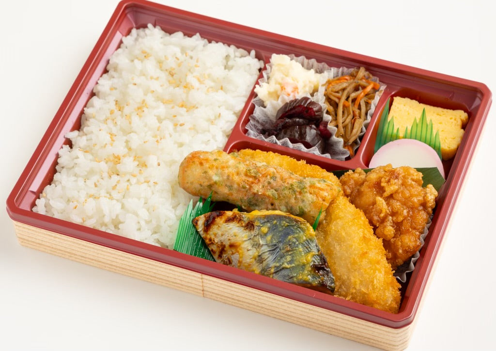 幕の内弁当　彩り