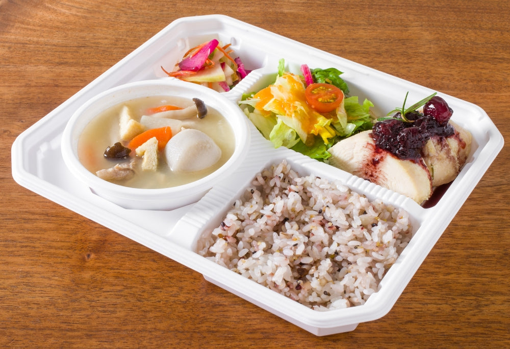 【選べるメイン】カラダをはぐくむスープつき弁当