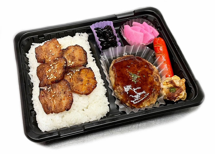 豚めし弁当（ハンバーグ）