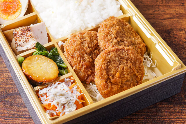 一口ソースカツ弁当～柔らかヒレカツ3枚～